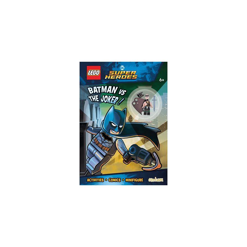 LEGO SUPER HEROES LIBRO BATMAN VS JOKER ACTIVITY BOOK MINIFIGURE ESCLUSIVA LEGO SUPER HEROES LIBRO BATMAN VS JOKER ACTIVITY BOOK MINIFIGURE ESCLUSIVA