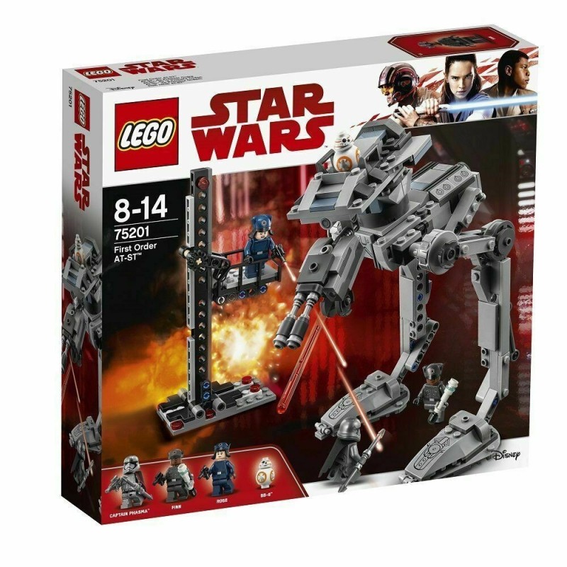 LEGO STAR WARS 75201 - First Order AT-ST ATV GUERRE STELLARI GEN - 2018