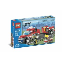 LEGO CITY 7942 PICK-UP DEI POMPIERI - USATO - N