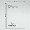 KEYFORGE EXOSHIELDS TOURNAMENT SLEEVES 40 BUSTINE OPACHE NERE 66X92mm 6052
