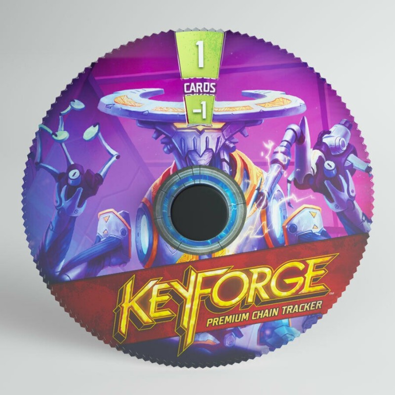 KEYFORGE PREMIUM CHAIN TRACKERS LOGOS - INDICATORE DEI VINCOLI