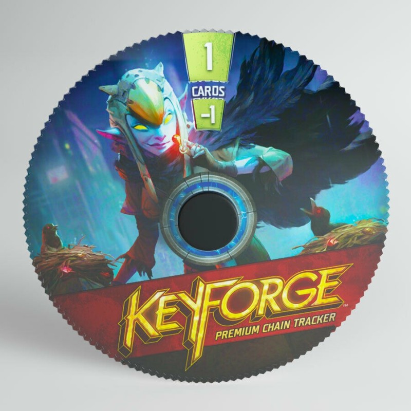 KEYFORGE PREMIUM CHAIN TRACKERS SHADOW - INDICATORE DEI VINCOLI