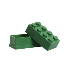 STORAGE SCATOLA CONTENITORE VERDE GREEN 2X4 LUNCH BOX PORTA MERENDA