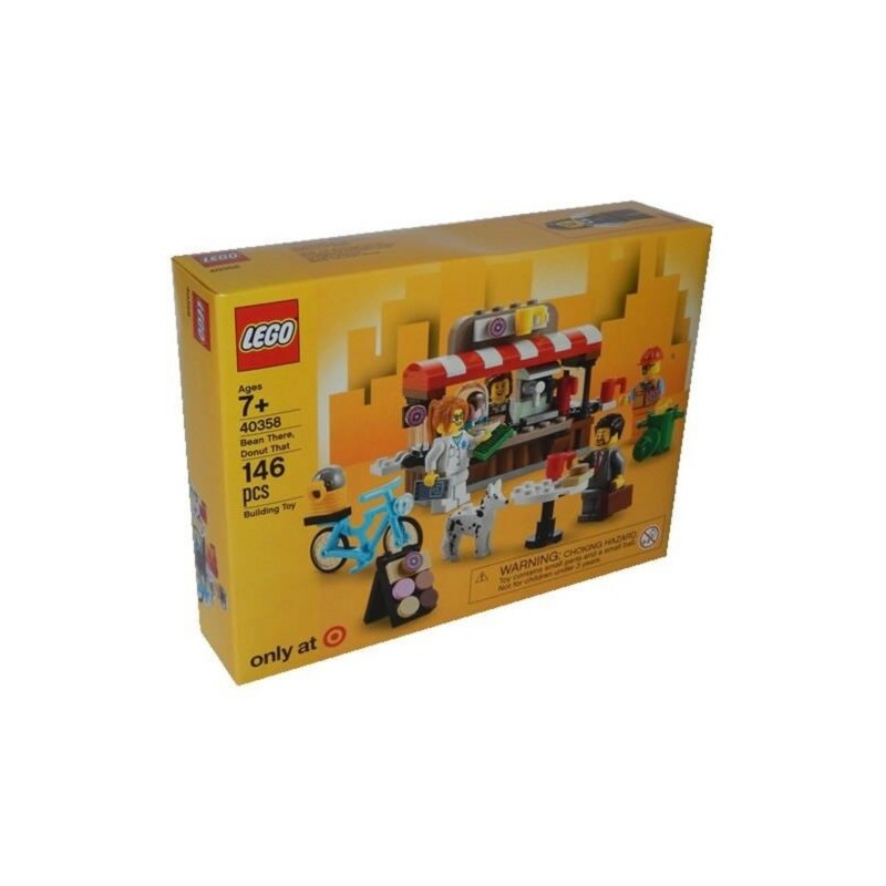 LEGO 40358 BEAN THERE, DONUT THAT SET ESCLUSIVO 2018 LEGO 40358 BEAN THERE, DONUT THAT SET ESCLUSIVO 2018