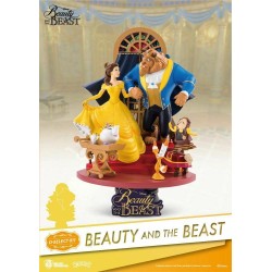 BEAUTY AND THE BEAST D-SELECT PVC DIORAMA LA BELLA E LA BESTIA 15 CM