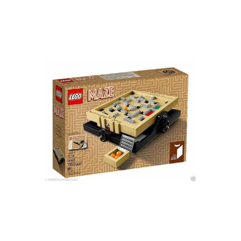 LEGO 21305 IDEAS  013 MAZE IL LABIRINTO 2 IN 1