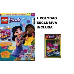 LEGO FRIENDS RIVISTA NR. 13 FUMETTO MAGAZINE + POLYBAG IL LABORATORIO NUOVO S...