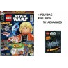 LEGO STAR WARS RIVISTA MAGAZINE 13 ITALIANO + POLYBAG ESCLUSIVA TIE ADVANCED