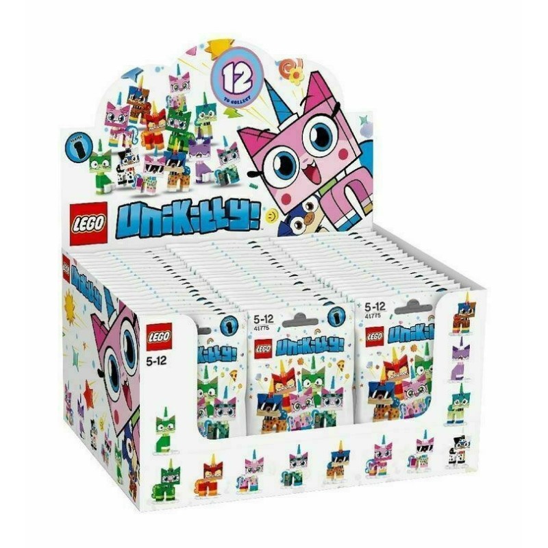 LEGO UNIKITTY 41775 BOX COMPLETO 60 MINIFIGURES CHIUSO SIGILLATO LEGO UNIKITTY 41775 BOX COMPLETO 60 MINIFIGURES CHIUSO SIGILLATO