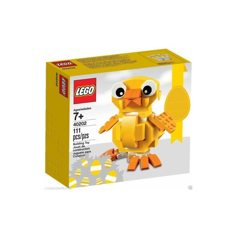 LEGO 40202 PULCINO PASQUALE EXCLUSIVE SET LEGO 40202 PULCINO PASQUALE EXCLUSIVE SET