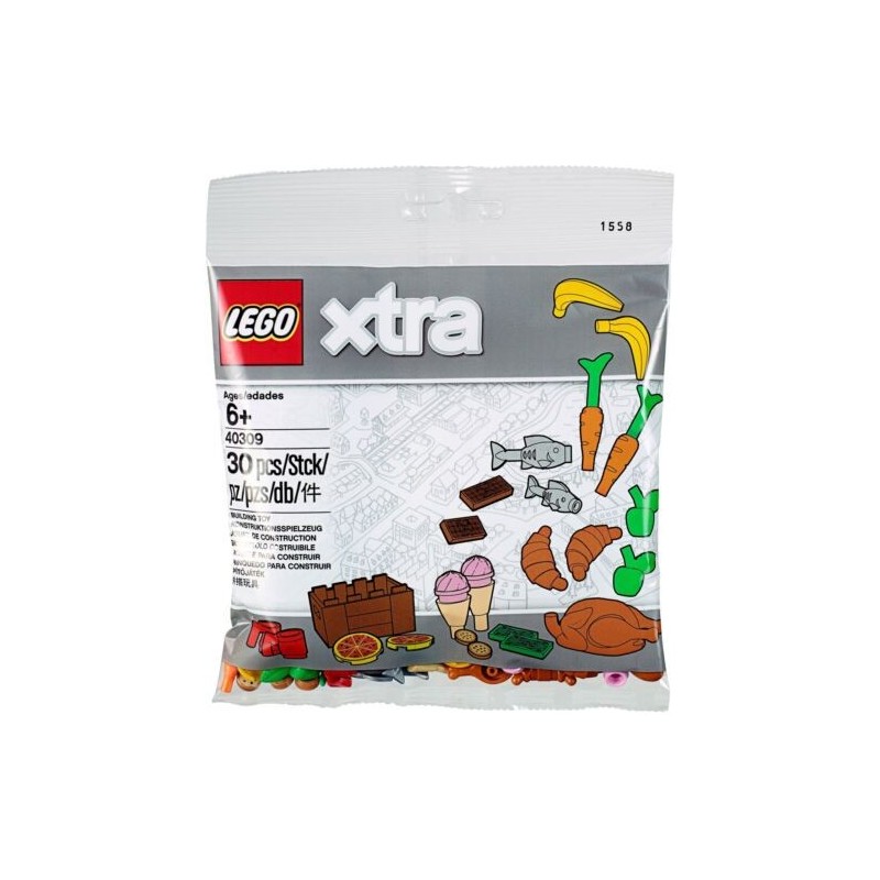 LEGO CREATOR XTRA 40309 ACCESSORI ALIMENTARI AGO 2018