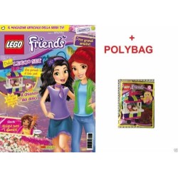 LEGO FRIENDS RIVISTA NR. 7 FUMETTO MAGAZINE + POLYBAG