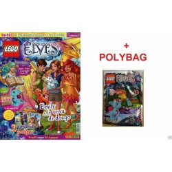 LEGO ELVES RIVISTA NR. 1 FUMETTO MAGAZINE + MIKU IL DRAGHETTO POLYBAG