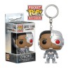  CYBORG POCKET FUNKO POP KEYCHAIN JUSTICE LEAGUE MOVIE PORTACHIAVI 4 CM VINYL 