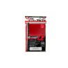 KMC Standard Sleeves - Super α (Alpha) Red (80 Sleeves) BUSTINE 66X91mm KMC1775
