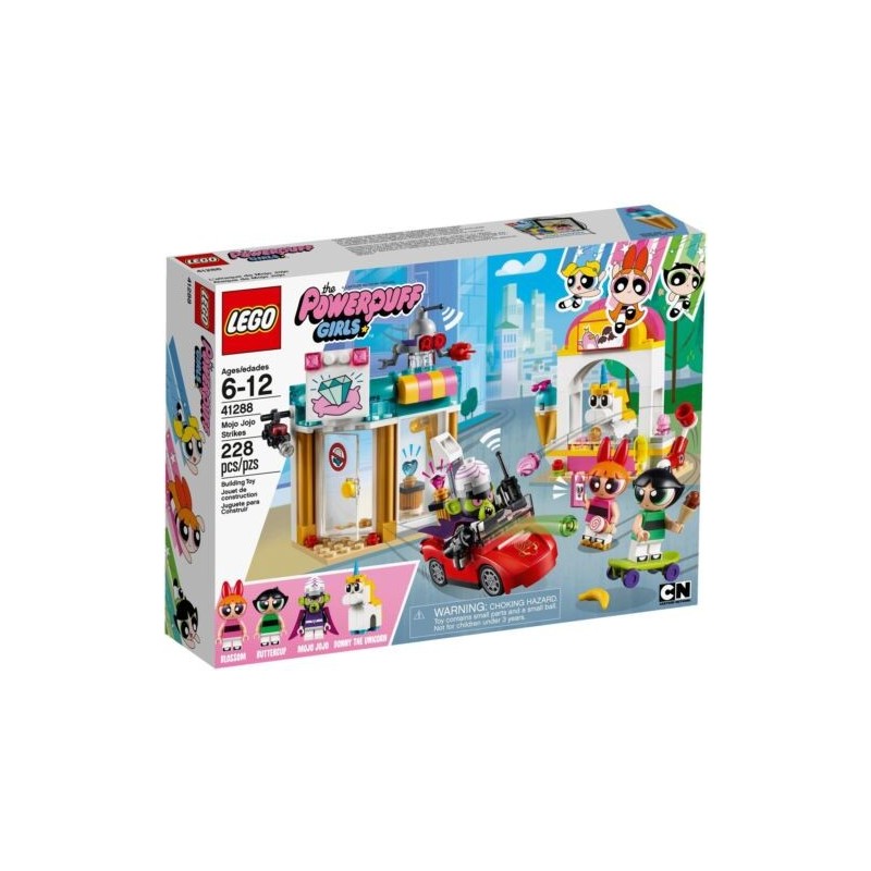 LEGO POWERPUFF GIRLS 41288 L'attacco di Mojo Jojo SET 2018