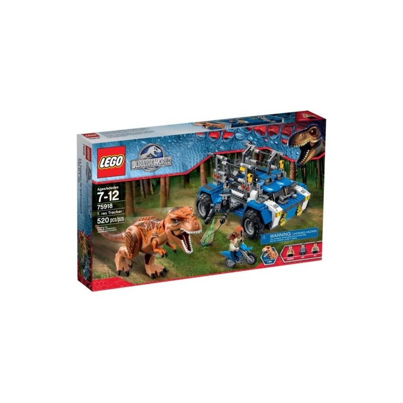 LEGO 75918 JURASSIC WORLD T-REX TRACKER NUOVO RARO LEGO 75918 JURASSIC WORLD T-REX TRACKER NUOVO RARO