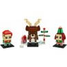 LEGO 40353 BRICKHEADZ RENNA, ELFO ED ELFA SET ESCLUSIVO