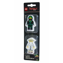 LEGO 51877 NINJAGO GOMME 2 PEZZI LLOYD E WU