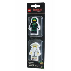 LEGO 51877 NINJAGO GOMME 2 PEZZI LLOYD E WU