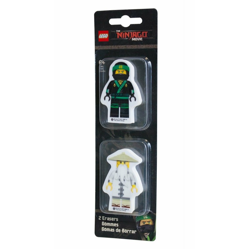 LEGO 51877 NINJAGO GOMME 2 PEZZI LLOYD E WU