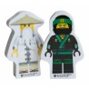 LEGO 51877 NINJAGO GOMME 2 PEZZI LLOYD E WU