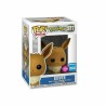 FUNKO POP 577 GAMES EEVEE FLOCKED LIMITED EDITION POKEMON VINYL FIGURE 10 CM