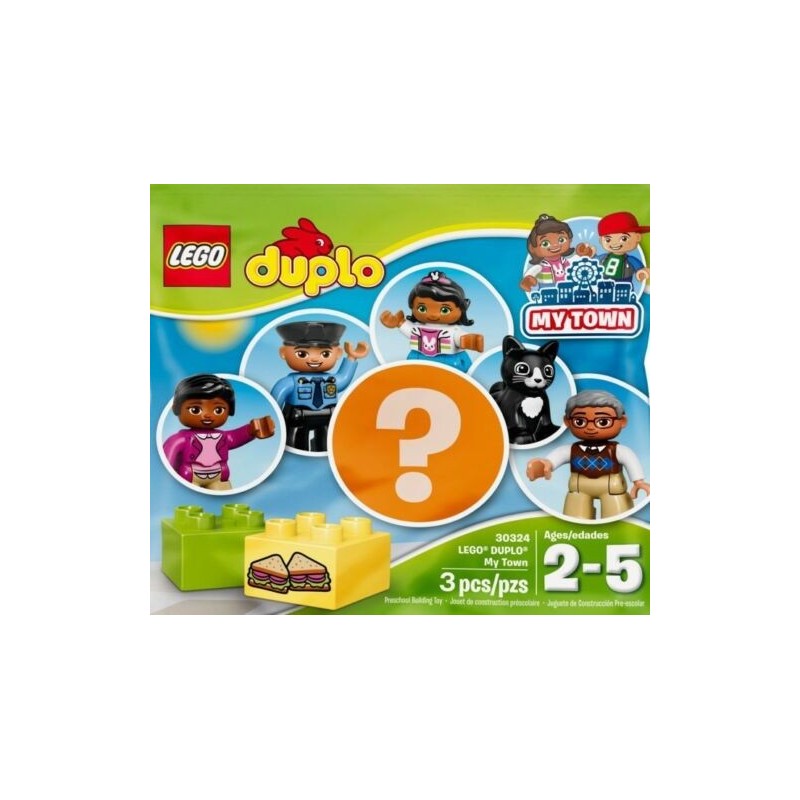 LEGO DUPLO 30324 My Town Random Bag POLYBAG PERSONAGGIO A SORPRESA LEGO DUPLO 30324 My Town Random Bag POLYBAG PERSONAGGIO A SORPRESA