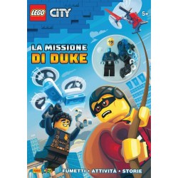 LEGO CITY RIVISTA MAGAZINE LA MISSIONE DI DUKE FUMETTO