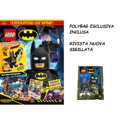 LEGO RIVISTA MAGAZINE 8 / 16 BATMAN CON MINIFIGURE BATMAN EXCLUSIVE LIMITED 