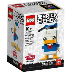 LEGO 40377 BRICKHEADZ DONALD DUCK PAPERINO - DISNEY MICKEY MOUE & FRIENDS 2020