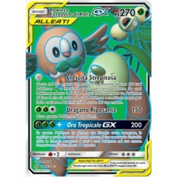 ROWLET EXEGGUTOR DI ALOLA GX 214/236 SINTONIA MENTALE Pokémon RARA OLO ITA MINT