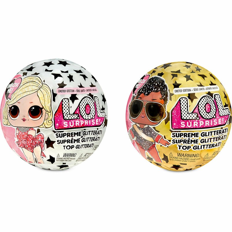 LOL SURPRISE SUPREME GLITTERATI - MARILYN MONROE E MICHAEL JACKSON - 2 BALL MGA  LOL SURPRISE SUPREME GLITTERATI - MARILYN MONROE E MICHAEL JACKSON - 2 BALL MGA