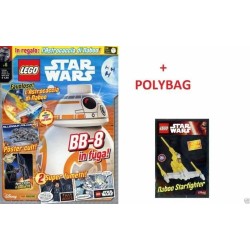 LEGO STAR WARS RIVISTA MAGAZINE NR. 6 IN ITALIANO + POLYBAG NABOO STARFIGHTER