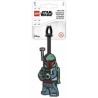 LEGO 5005818 BOBA FETT STAR WARS ETICHETTA PER BORSA BAGAGLI 7X9cm - 2019