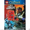 LEGO ACTIVITY LEGEND OF CHIMA  RIVISTA FUMETTO CORVI E GORILLA