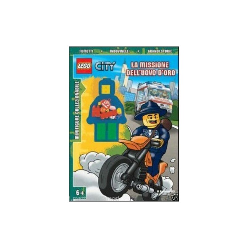 LEGO ACTIVITY CITY GIOLMDUD LA MISSIONE DEL'UOVO D'ORO RIVISTA FUMETTO MAGAZINE LEGO ACTIVITY CITY GIOLMDUD LA MISSIONE DEL'UOVO D'ORO RIVISTA FUMETTO MAGAZINE