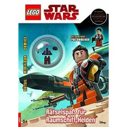 LEGO STAR WARS RIVISTA Rätselspaß für Raumschiff-Helden POE DAMERON IN TEDESCO