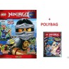 LEGO NINJAGO RIVISTA MAGAZINE NR. 10 IN ITALIANO + POLYBAG JAY NUOVO SIGILLATO