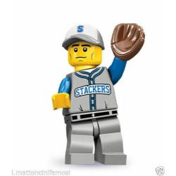 LEGO MINIFIGURES SERIE 10 GIOCATORE BASEBALL 71001 - 13