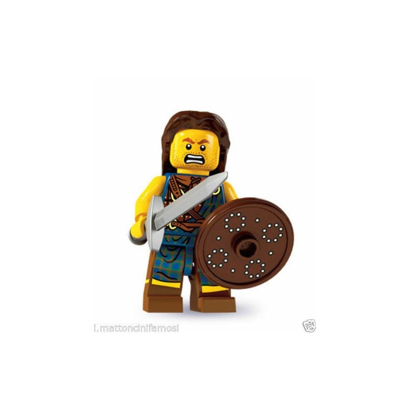 LEGO MINIFIGURES SERIE 6 GUERRIERO DEGLI ALTIPIANI 8827 – 2 LEGO MINIFIGURES SERIE 6 GUERRIERO DEGLI ALTIPIANI 8827 – 2