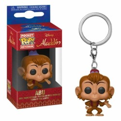 ABU POCKET FUNKO POP MOVIE ALADDIN PORTACHIAVI 4 CM scatola leggerm. rotta
