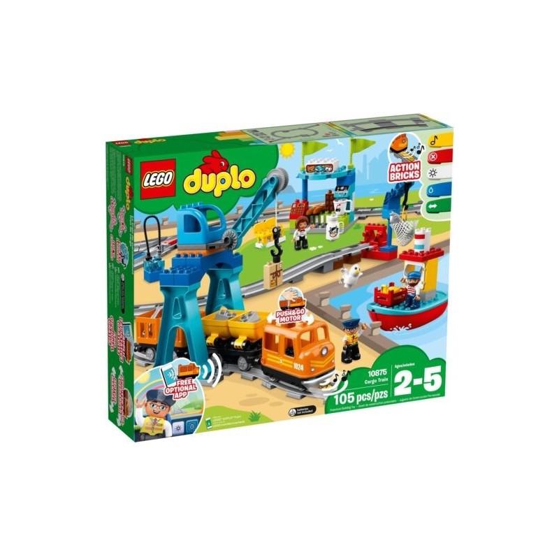 LEGO 10875 DUPLO IL GRANDE TRENO MERCI SET 2018