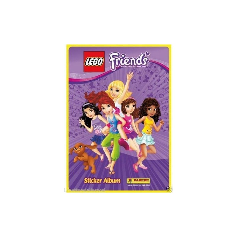 LEGO FRIENDS ALBUM FIGURINE PANINI NUOVO SIGILLATO