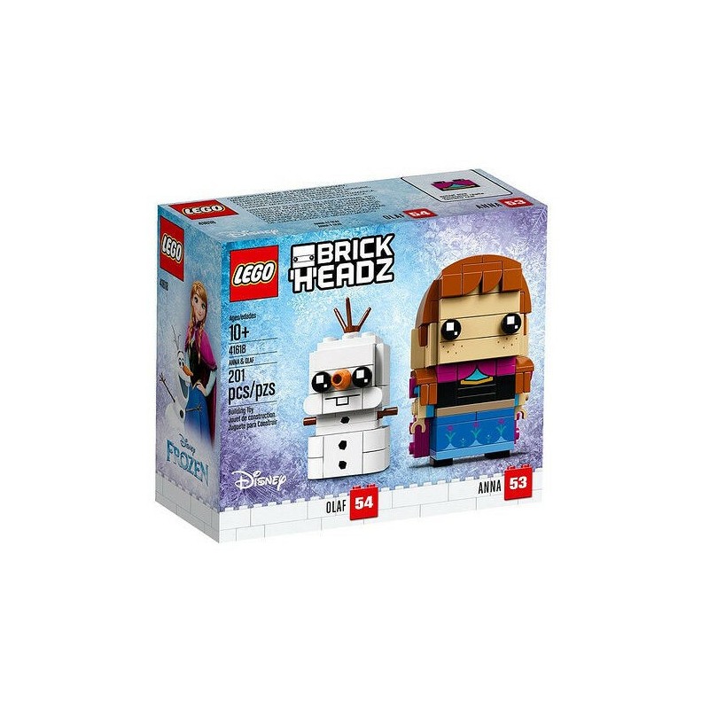 LEGO BRICKHEADZ 41618 DISNEY PRINCESS ANNA E OLAF LUG 2018