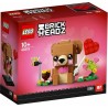 LEGO BRICKHEADZ 40379 ORSO DI SAN VALENTINO - GENNAIO 2020