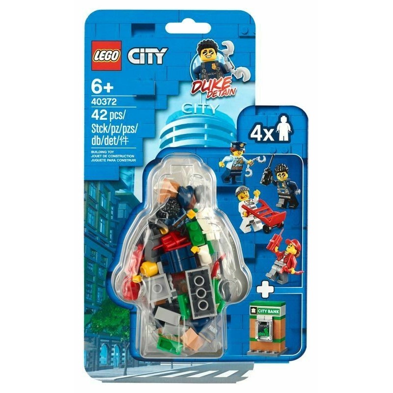 LEGO CITY 40372 CONFEZIONE ACCESSORI MF POLIZIA - GEN 2020