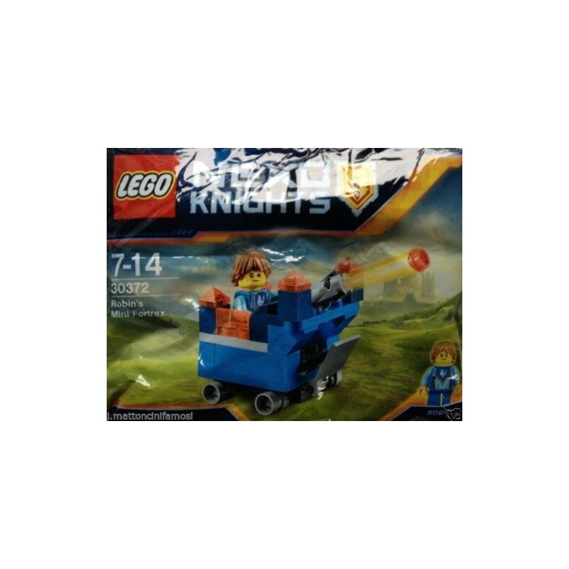 LEGO 30372 NEXO KNIGHTS ROBIN'S MINI FORTEX POLYBAG LEGO 30372 NEXO KNIGHTS ROBIN'S MINI FORTEX POLYBAG