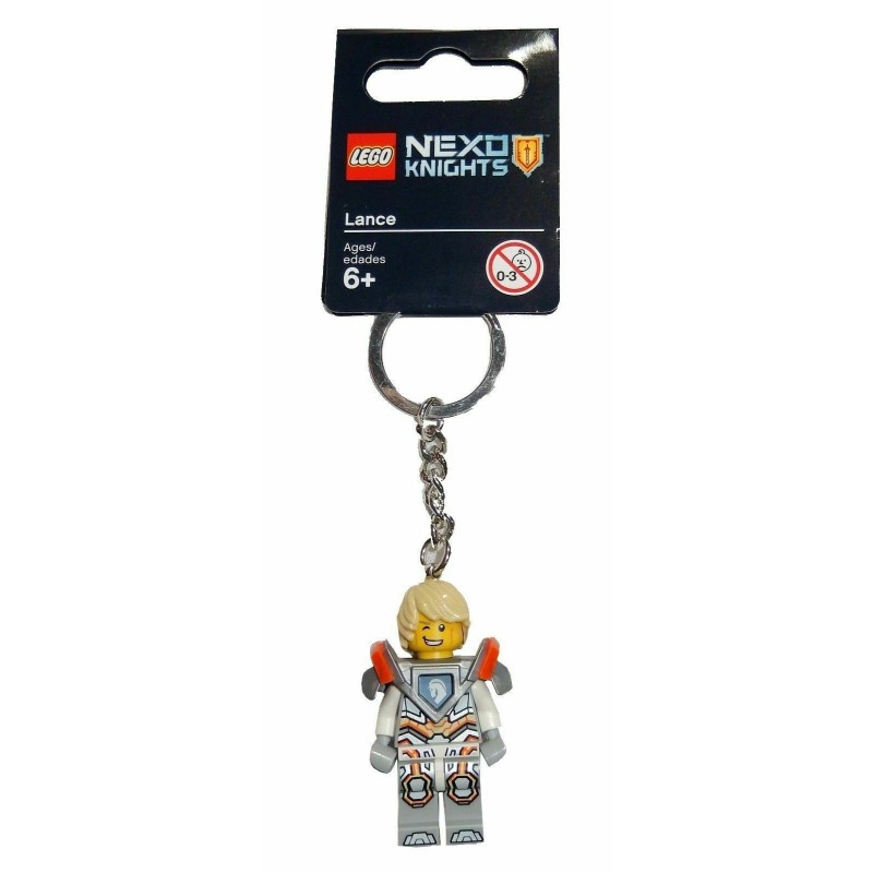 LEGO 853684 LANCE 2017 NEXO KNIGHTS Key Chain KEY CHAIN KEY RING PORTACHIAVI