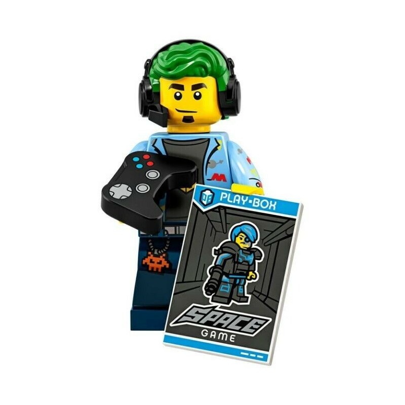 LEGO 71025 MINIFIGURES - MINIFIGURE SERIE 19 71025 - 1 CAMPIONE VIDEOGIOCHI